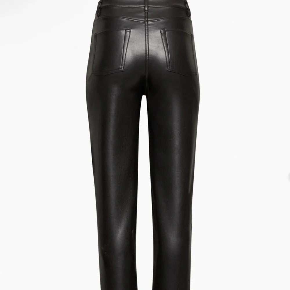 Wilfred The Melina Pant Leather Black Size 8 - Picture 3 of 5